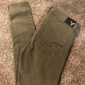 size 4 American Eagle Super Stretch Jeggings